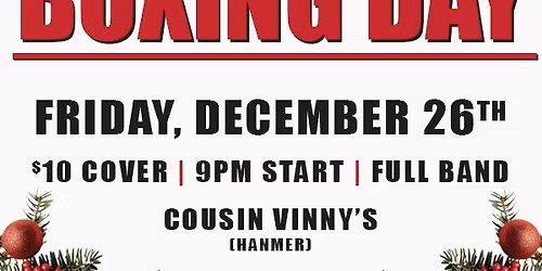 Acoustacharo Boxing Day Bash!