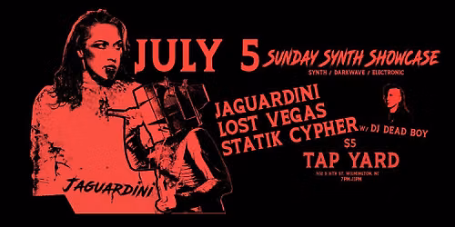 Sunday Synth Showcase @ Tap Yard 