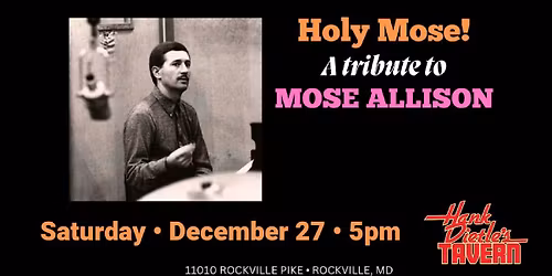 Holy Mose! A Tribute to Mose Allison
