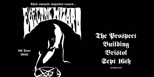 Electric Wizard LIVE in Bristol | 16th September 2026
