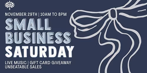 Small Business Saturday at Painted Tree Sparks
