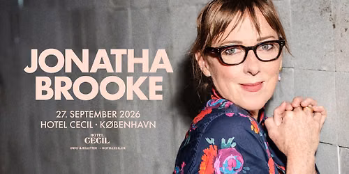 Jonatha Brooke (US) | Hotel Cecil, K\u00f8benhavn