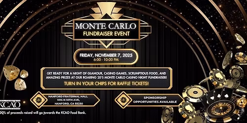Monte Carlo Night Fundraiser