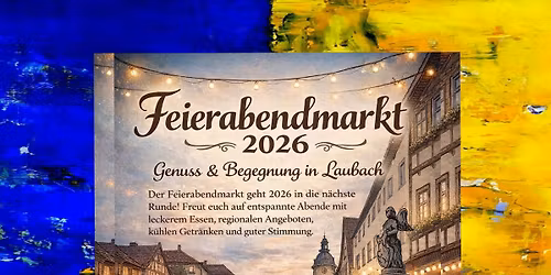 Laubacher Feierabendmarkt "Original 2026"