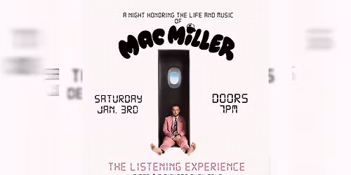 Mac Miller Listening Experience at The WC Social Club!