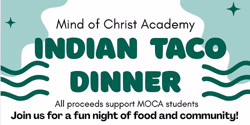 MOCA Indian Taco Dinner + Silent Auction