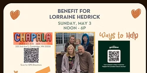 Benefit for Lorraine