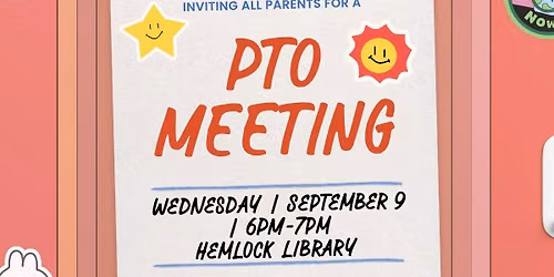PTO GENERAL MEETING IN THE LIBRARY 