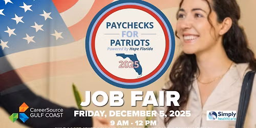 Paychecks for Patriots 2025 Job Fair