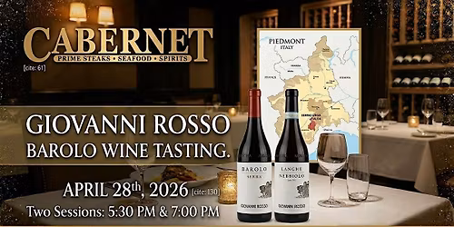Giovanni Rosso Wine Tasting