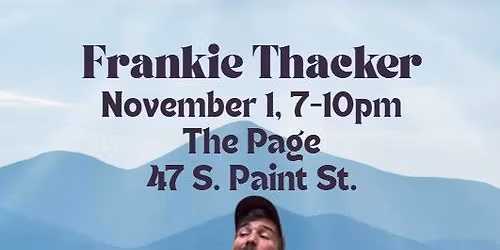 Frankie Thacker & Cory Gahm LIVE at The Page