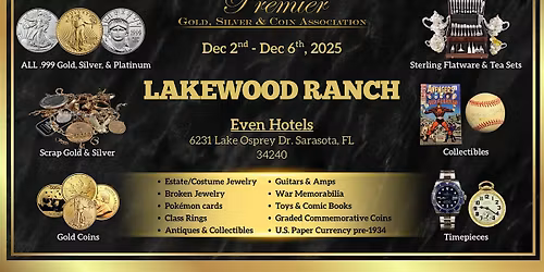 Lakewood Ranch, FL FREE 5- Day Event