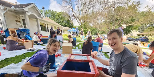 Little Free Library Painting Party! 