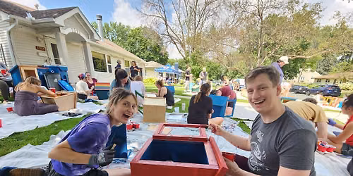 Little Free Library Painting Party! 