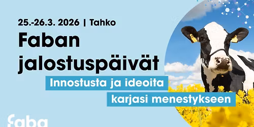 Faban jalostusp\u00e4iv\u00e4t Tahkolla