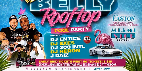 BELLY "ROOFTOP POOL PARTY"