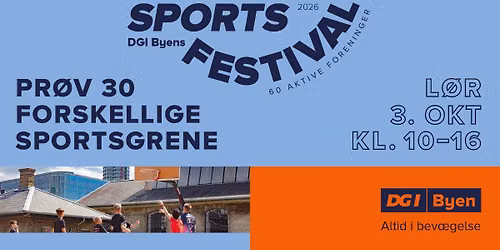 DGI Byens Sportsfestival 2026