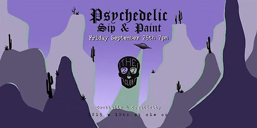 Psychedelic Sip & Paint
