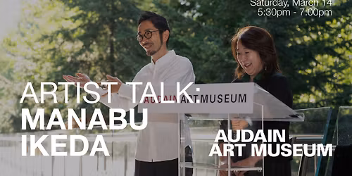 Artist Talk: In Conversation with Manabu Ikeda