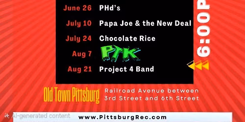 PTK will be "Into the Groove" at the Pittsburg Car Show