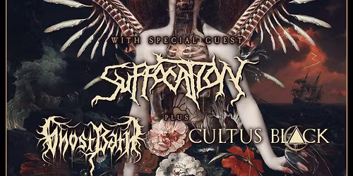 Cradle Of Filth, Suffocation, Ghost Bath, Cultus Black at Black Cat