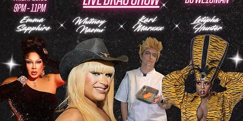 LIVE DRAG SHOW @ The Pizza Bar - Wyandotte