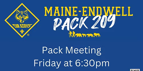 March Pack Meeting