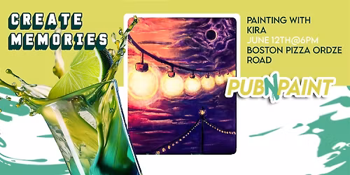 PubNPaint at Boston Pizza Ordze Rd June 12th