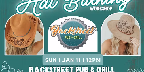 Hat Burning Workshop at Backstreet!