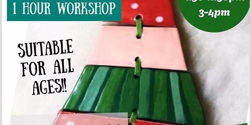 Wall hanging Christmas trees Workshop