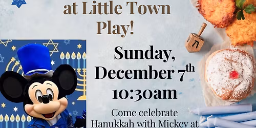 Hanukkah party with Mickey!