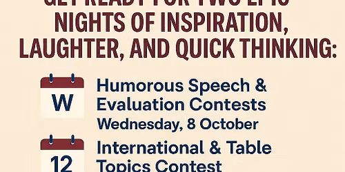International & Table Topics Contest