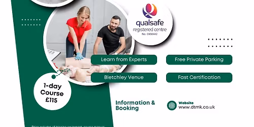 Qualsafe Level 3 Award in Emergency First Aid at Work (RQF) [1-day Course]