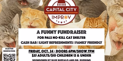 P.A.L.S. Comedy Hour with Capital City Improv