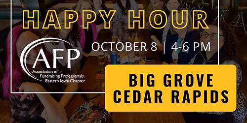 AFP Eastern Iowa-October Happy Hour