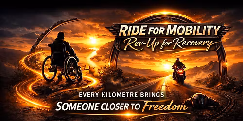 2nd ANNUAL RIDE FOR MOBILITY - REV-UP FOR RECOVERY