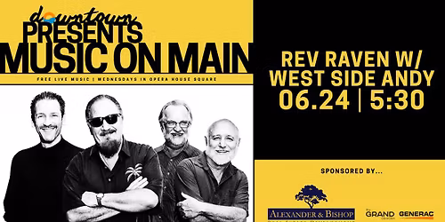 Music On Main--Featuring Reverend Raven with West Side Andy