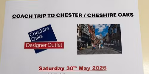 Coach Trip to Chester \/ Cheshire Oaks