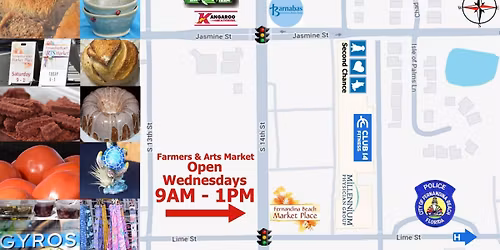 Fernandina Beach Market Place Mid-Week Farmers & Arts Market