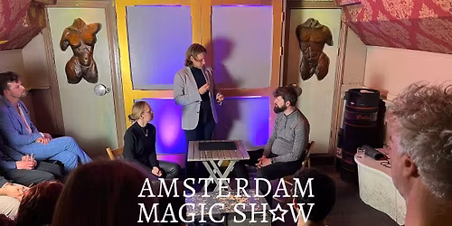 [SOLD OUT] Amsterdam Bar Magic Show