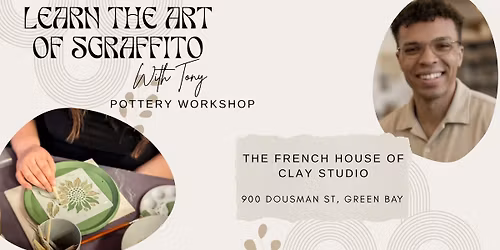 Pottery workshop - Learn the Art of Sgraffito with Tony