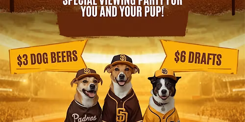 Bark in North Park: Pup Friendly Padres Event