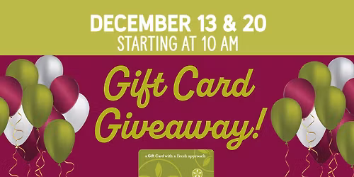 Gift Card Giveaway | Longview, TX