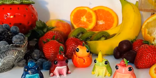 Paint Your Own Fruity Frog