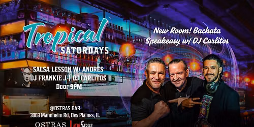 Tropical Saturdays \ud83d\udccd Ostras Lounge