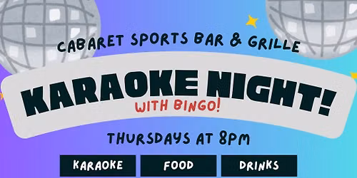 Karaoke Thursdays at Cab!