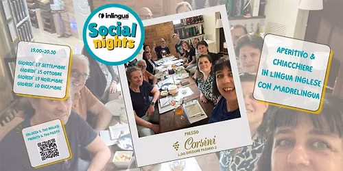 English Social Nights con inlingua Verona
