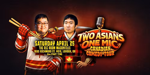 Two Asians One Mic | STAND UP COMEDY TOUR - 2026