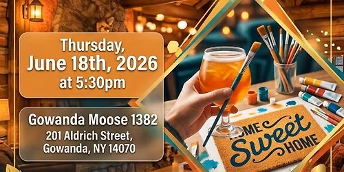 Sip and Paint Fundraiser 