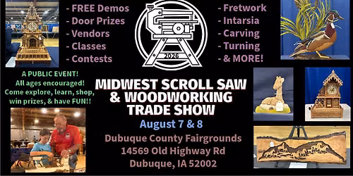 Midwest Scroll Saw & Woodworking Trade Show 2026